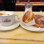 Just like old times: two cremas e un cappuccino