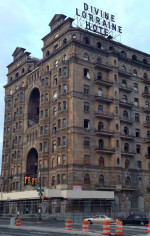 The haunting Divine Lorraine on North Broad Street. 