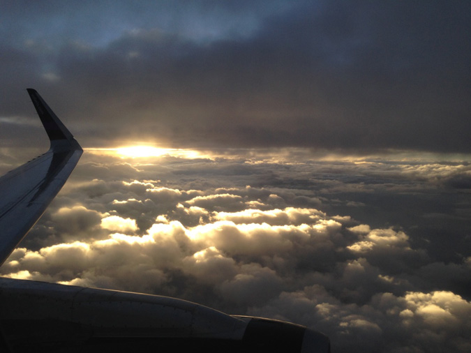 Window seat view, GDL - JFK 